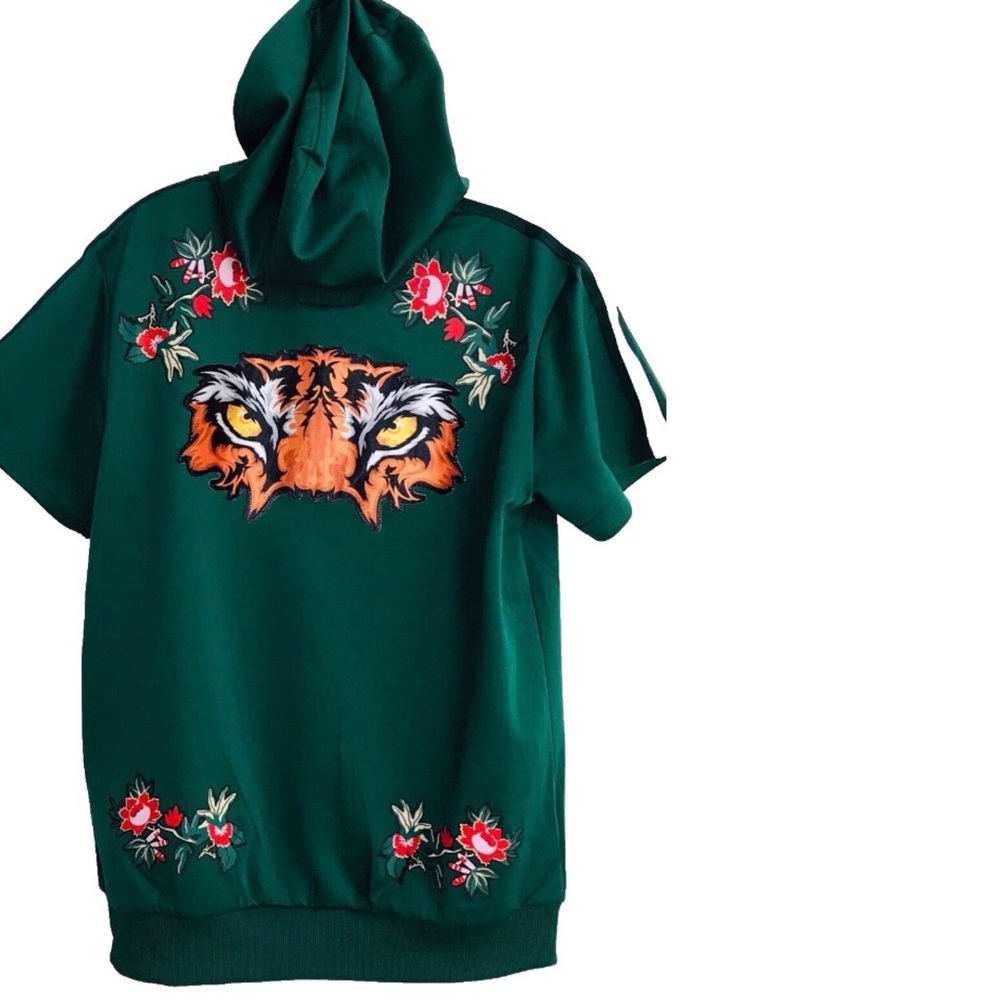 NWT IMPERIOUS Eagle / Tiger Eyes HOODIE JACKET Size Medium